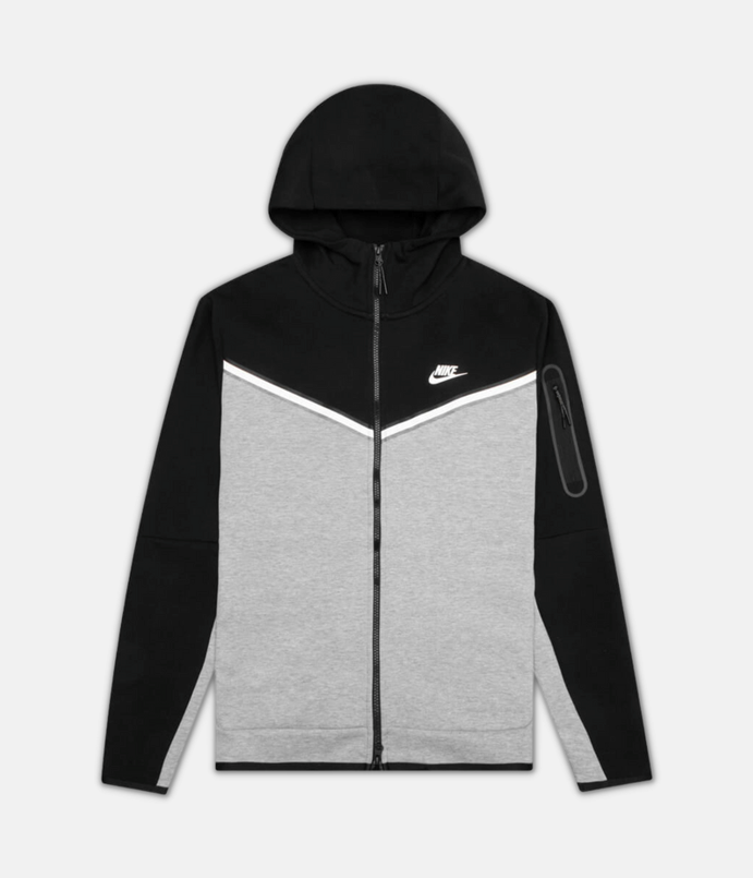 Sweat Nike® Tech Fleece Gris Noir