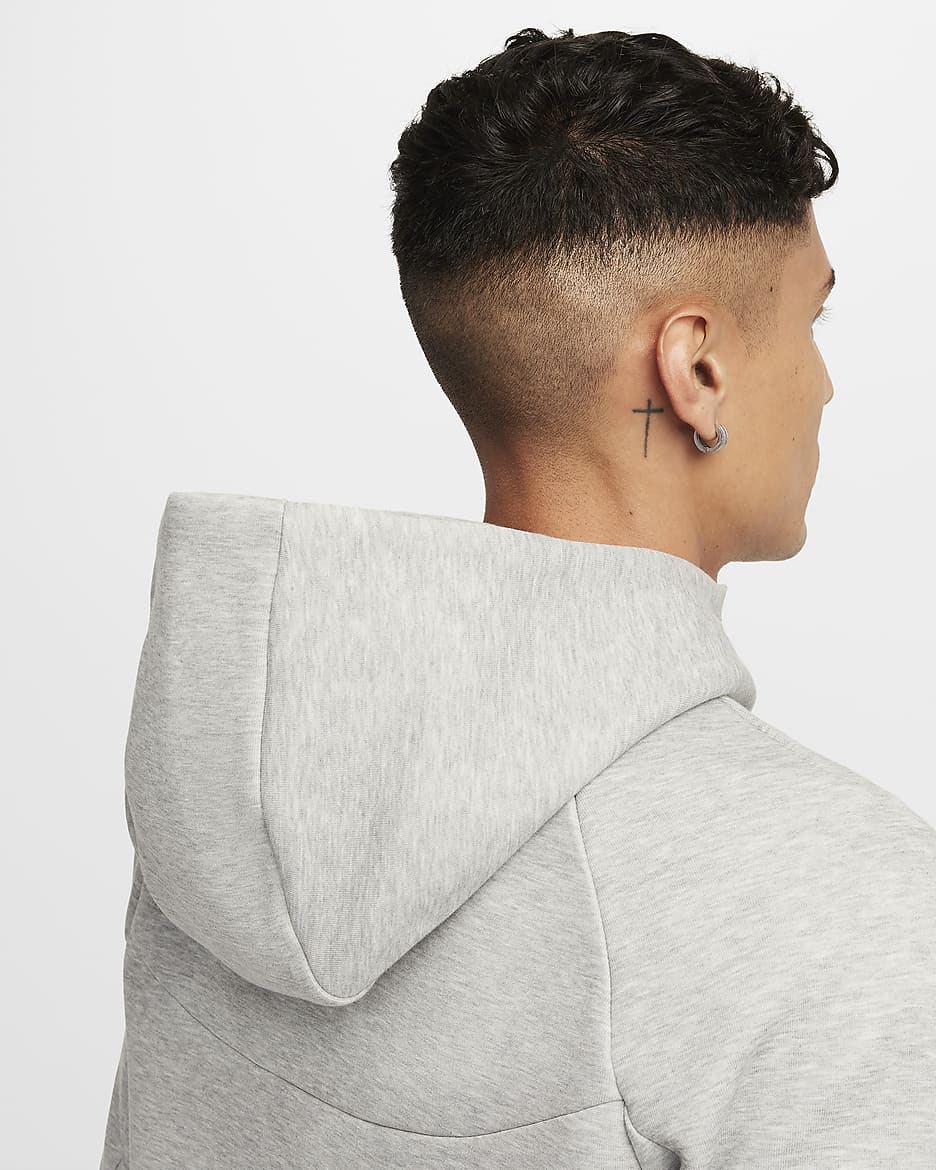 Nike Tech Windruner - Dark Grey Heather/Noir