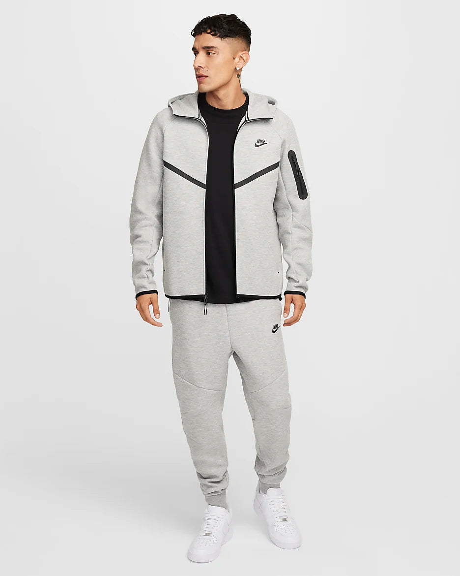 Nike Tech Windruner - Dark Grey Heather/Noir