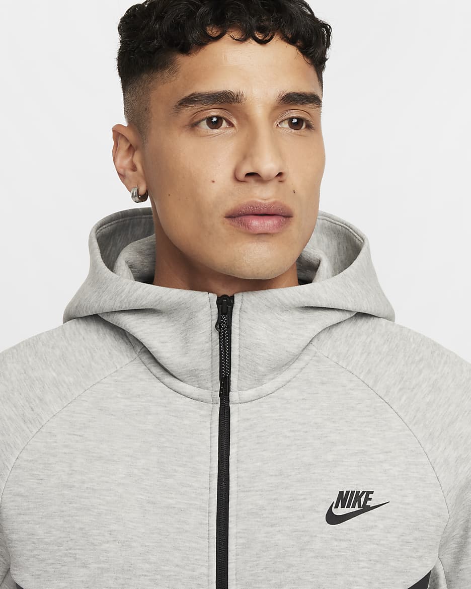 Nike Tech Windruner - Dark Grey Heather/Noir