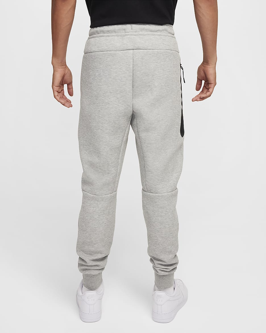 Nike Tech jogging en tissu Fleece - Dark Grey Heather/Noir