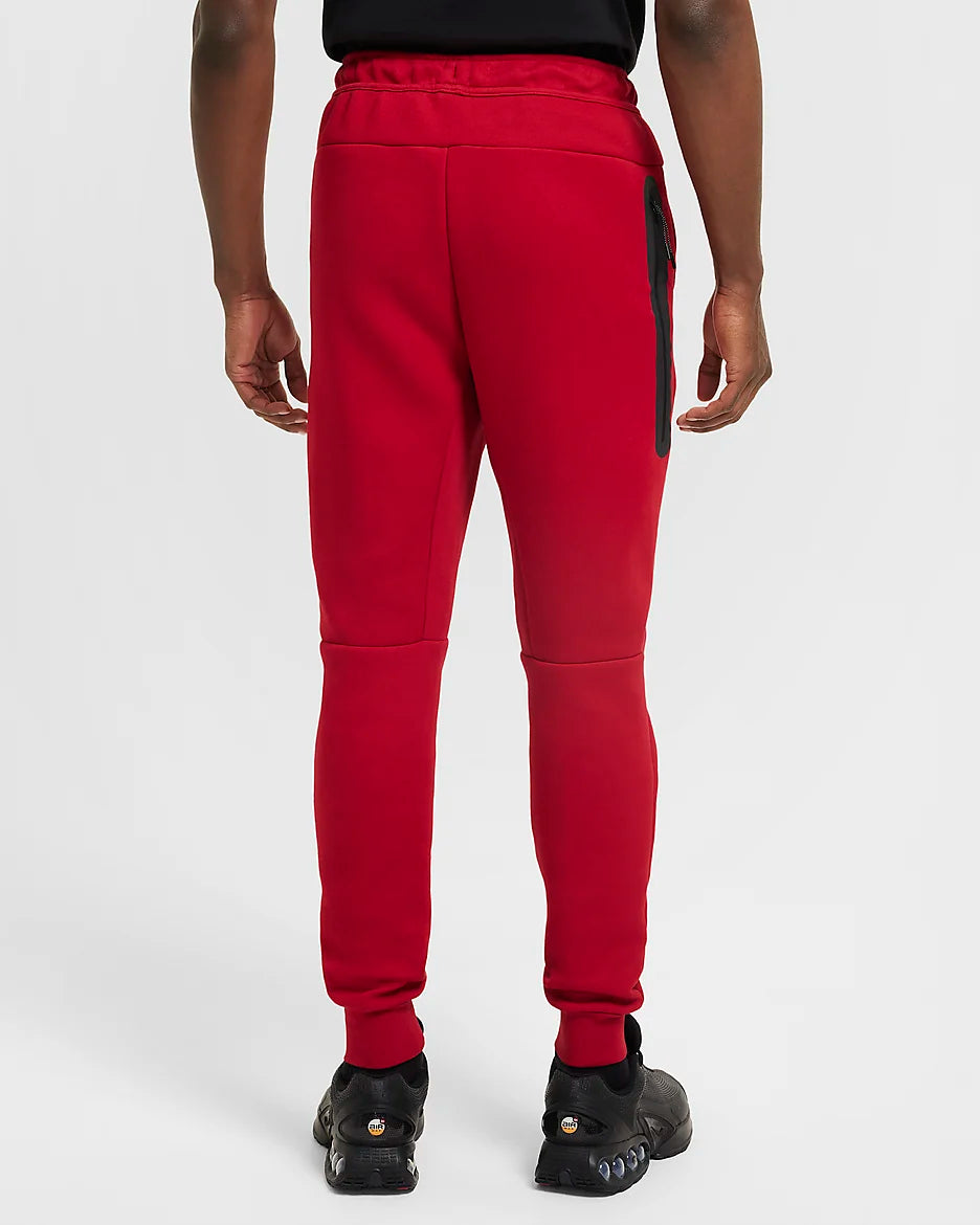 Nike Tech jogging en tissu Fleece - Gym Red/Noir