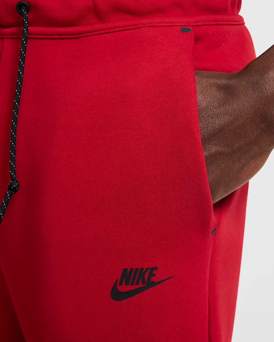 Nike Tech jogging en tissu Fleece - Gym Red/Noir