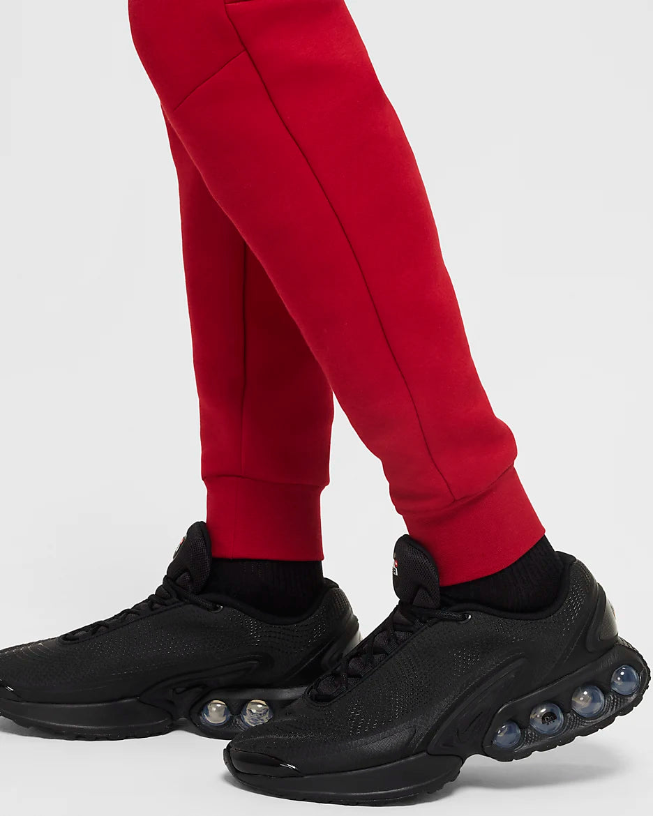Nike Tech jogging en tissu Fleece - Gym Red/Noir