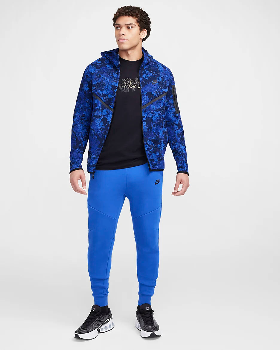 Nike Tech jogging en tissu Fleece - Game Royal/Noir