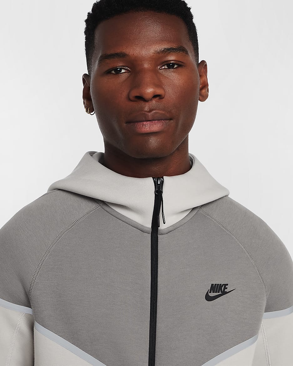 Nike Tech Windruner- Light Iron Ore/Flat Pewter/Noir