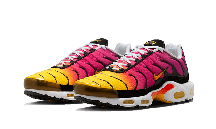 Nike® Air Max Plus Yellow Pink Gradient