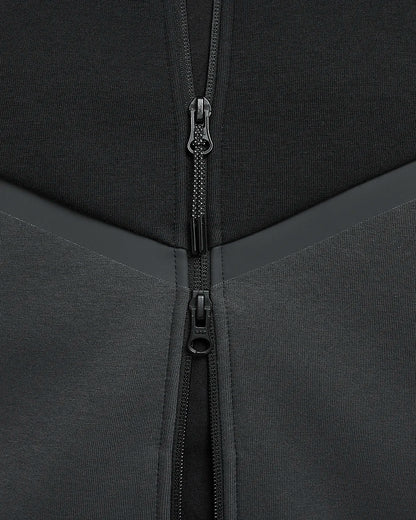 Nike Tech Windruner - Noir/Anthracite/Green Strike