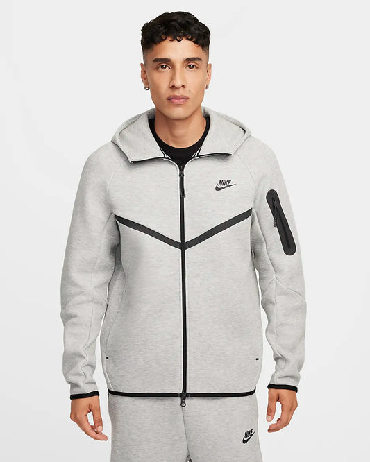 Nike Tech Windruner - Dark Grey Heather/Noir