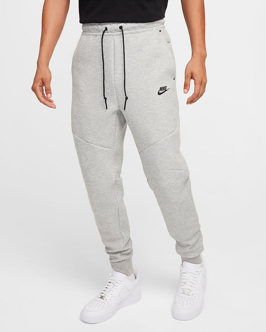 Nike Tech jogging en tissu Fleece - Dark Grey Heather/Noir
