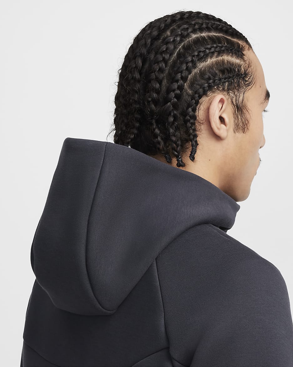 Nike Tech Windruner- Anthracite/Cool Grey/Safety Orange