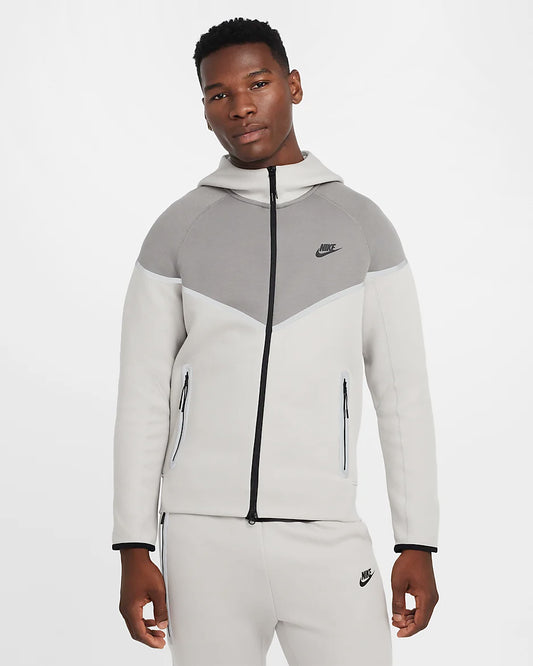 Nike Tech Windruner- Light Iron Ore/Flat Pewter/Noir