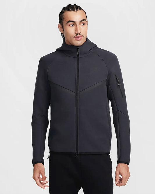 Nike Tech Windruner- Anthracite/Cool Grey/Safety Orange