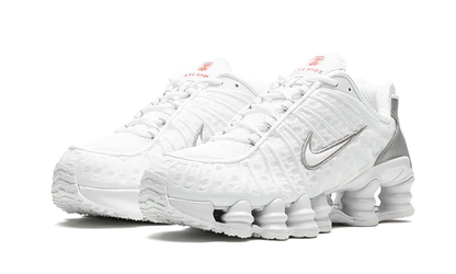 Nike® Shox Tl White Metallic Silver Max Orange