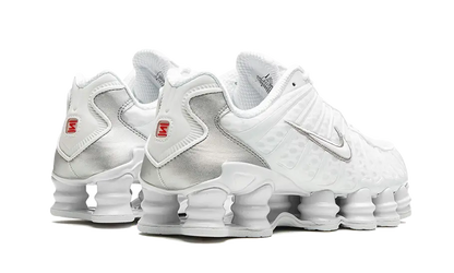 Nike® Shox Tl White Metallic Silver Max Orange