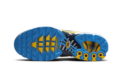 Nike® Air Max Plus University Blue Topaz Gold