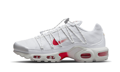 Nike® Air Max Plus Utility White Silver Red