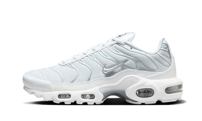 Nike® Air Max Plus White Metallic Silver